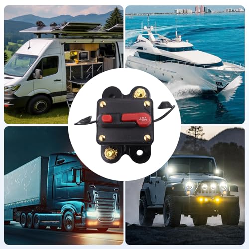 Godpqiui -Stromkreisunterbrecher - -Stromkreisschutz - Stromunterbrecher für Elektroinstallation Automobilbereich ATV Haushaltsprüfgerät Godpqiui -Stromkreisunterbrecher - -Stromkreisschutz - Stromunterbrecher für Elektroinstallation Automobilbereich ATV Haushaltsprüfgerät von Godpqiui