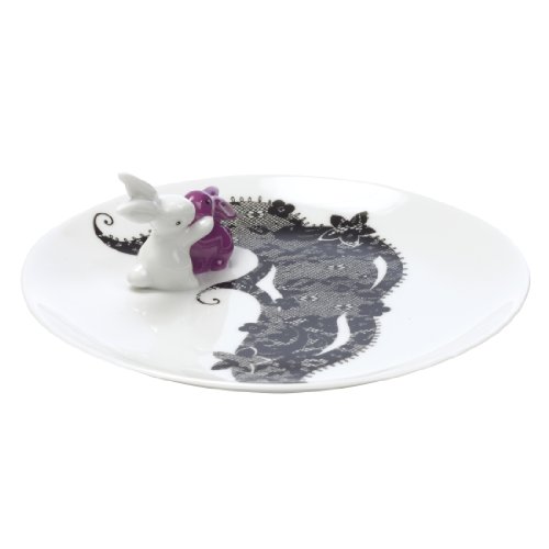 Goebel - 66840638: Bunny de luxe - Frilly Bunny - Teller von Goebel