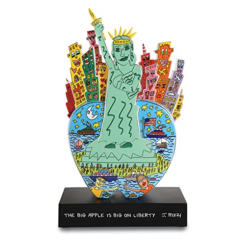 Figur James Rizzi Big Apple on Liberty - Pop Art von Goebel
