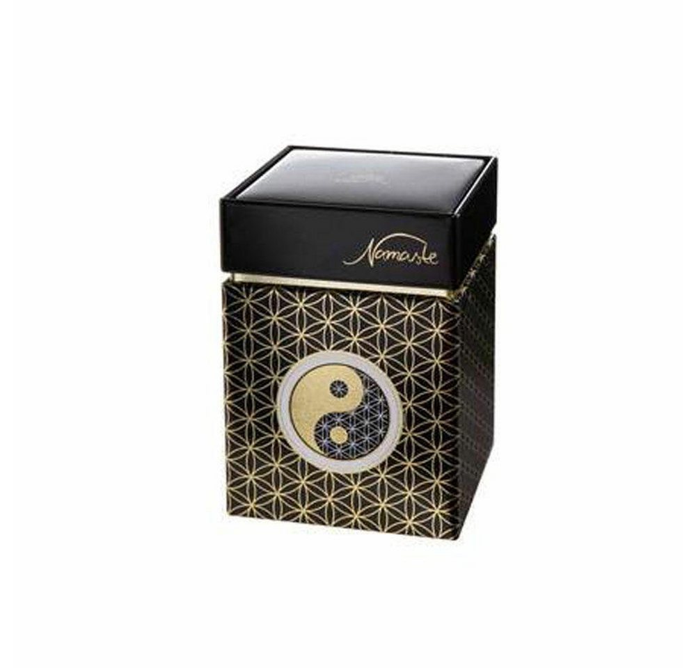 Goebel Aufbewahrungsbox Yin Yang Schwarz - Lotus Yin Yang von Goebel