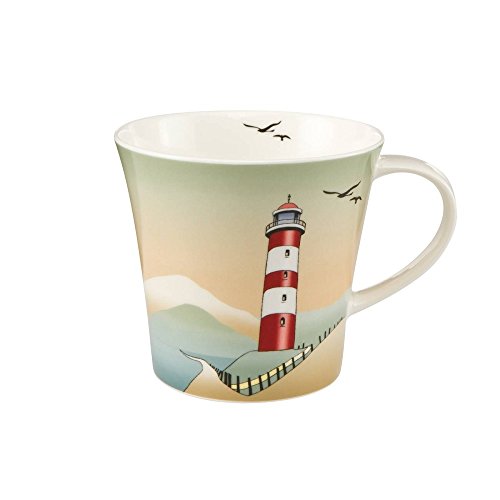 Goebel Becher, Tasse Scandic Home Lighthouses Leuchtturm für 350ml Porzellan von Goebel