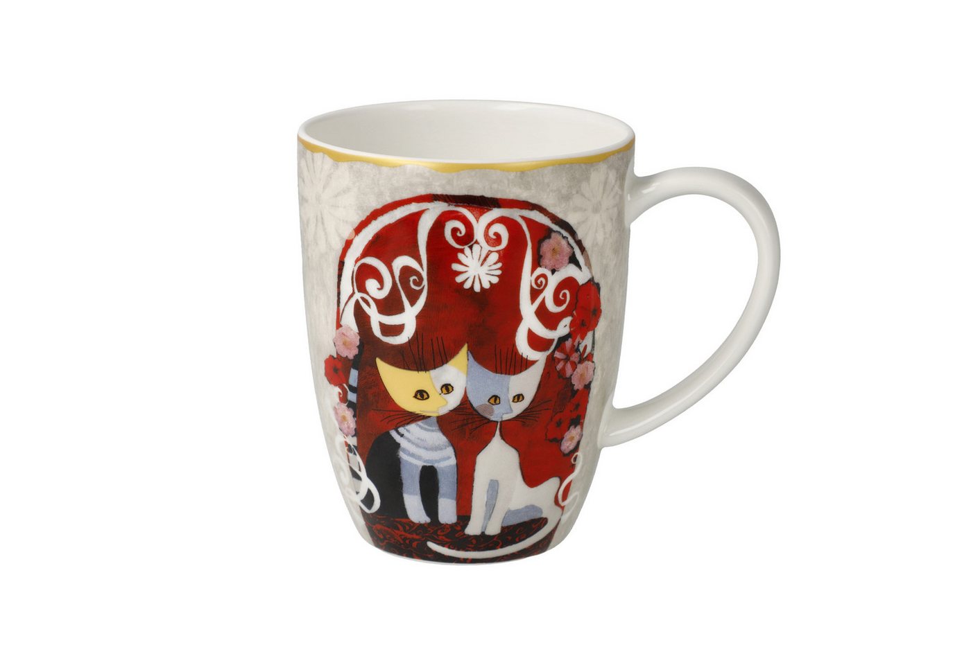 Goebel Becher - KÜNSTLERTASSE TEMPLI DELL AMORE ROSINA WACHTMEISTER, Fine Bone China, mit Künstlermotiv Goebel Becher - KÜNSTLERTASSE TEMPLI DELL AMORE ROSINA WACHTMEISTER, Fine Bone China, mit Künstlermotiv von Goebel