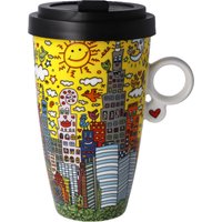 Goebel Coffee-to-go-Becher "James Rizzi - "My New York City Sunset"" von Goebel