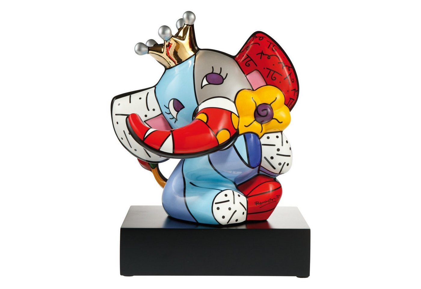 Goebel Dekofigur Goebel Pop Art Romero Britto 'Spring Elephant - Figur' von Goebel