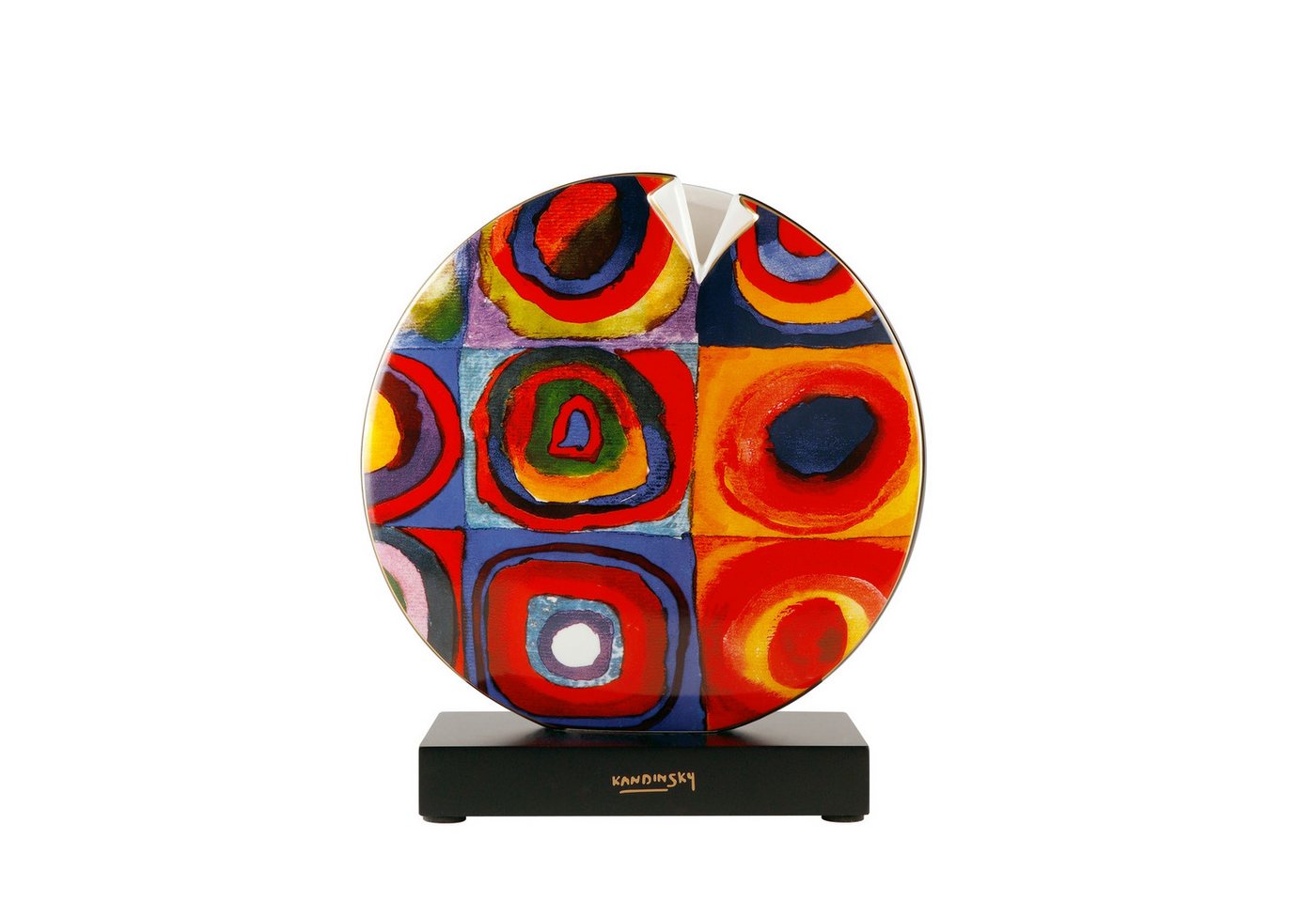 Goebel Dekovase Goebel Artis Orbis Wassily Kandinsky Vase 'Quadrate 22,5' von Goebel