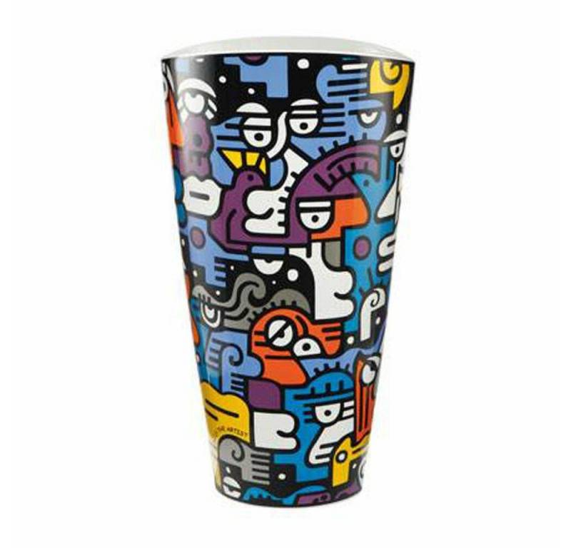 Goebel Dekovase Pop Art Casual Conversation Billy The Artist von Goebel