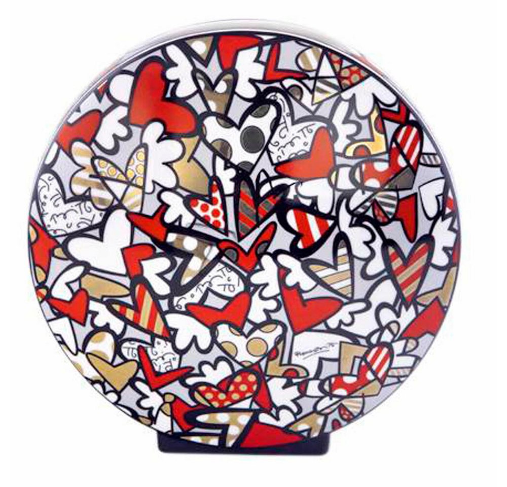 Goebel Dekovase Romero Britto - All we need is Love H 20 cm von Goebel