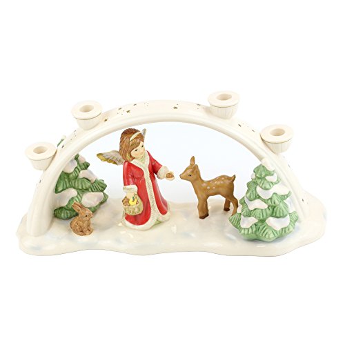 Goebel Der Wald im Winterkleid Figur, Steingut, bunt, 32 x 11 x 14 cm Goebel Der Wald im Winterkleid Figur, Steingut, bunt, 32 x 11 x 14 cm von Goebel