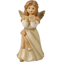 Goebel Engelfigur "Himmelsboten, Weihnachtsdeko" Steingut, Engel - Wünsch Dir Was von Goebel