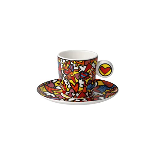 Goebel Espressotasse All we need is Love aus Fine Bone China, Farbe: mehrfarbig, Maße: 12x12x7 cm, 66-452-88-1 von Goebel