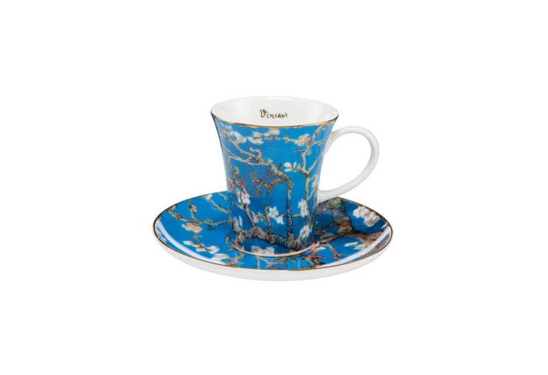 Goebel Tasse Goebel Artis Orbis Vincent van Gogh 'Mandelbaum Blau - Espressotasse' von Goebel