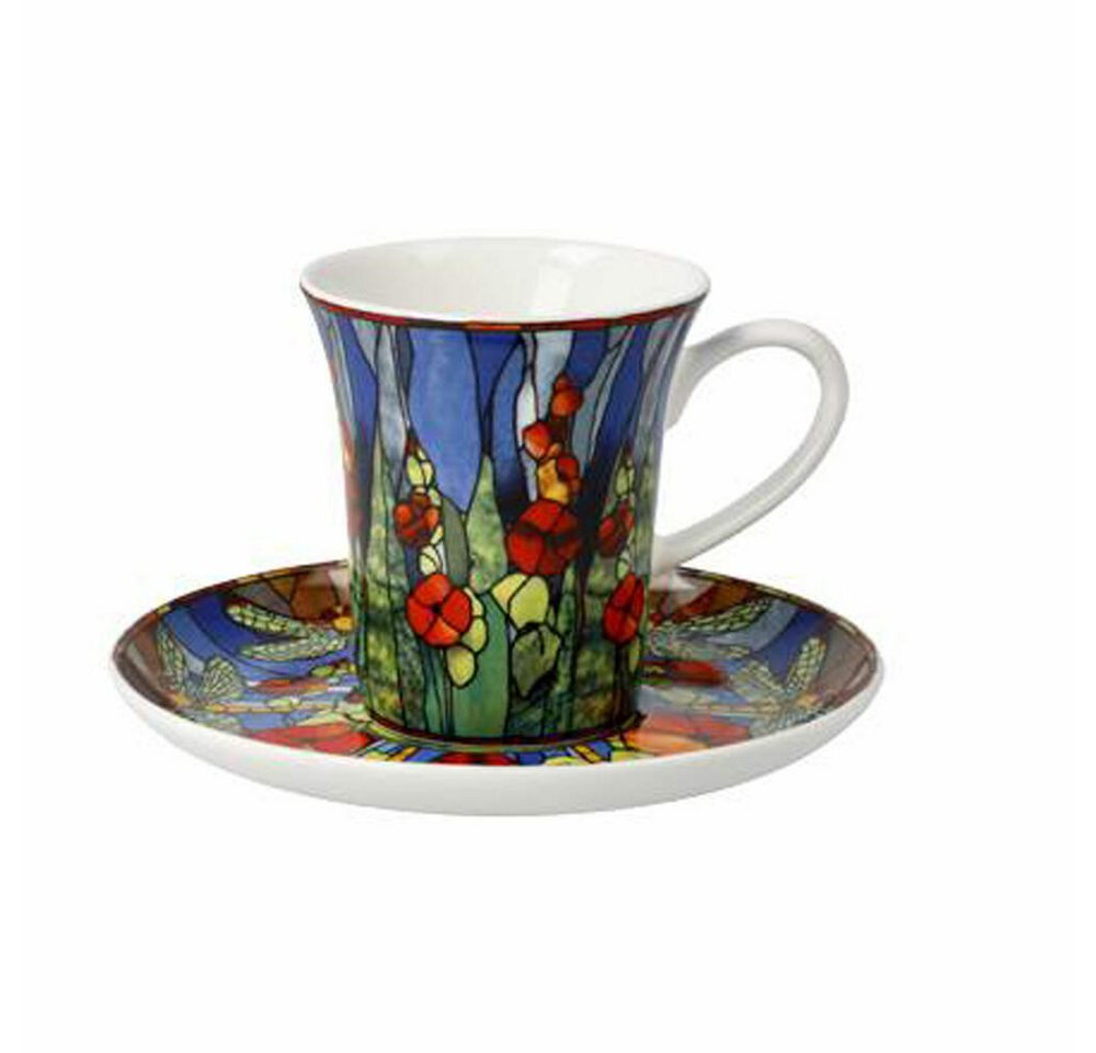 Goebel Espressotasse Tiffany - Libelle, Fine Bone China von Goebel