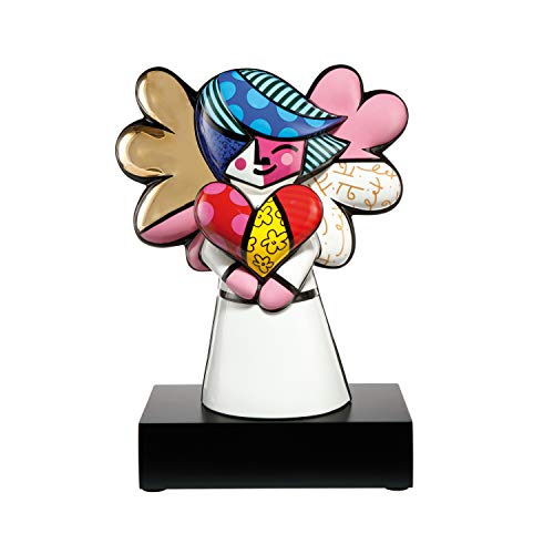 Goebel Faith - Figur Pop Art Romero Britto Bunt Porzellan 66452221 von Goebel