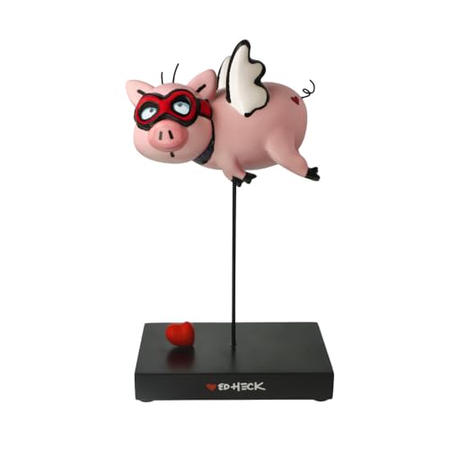 Goebel Figur Ed Heck When Pigs Fly - Pop Art von Goebel