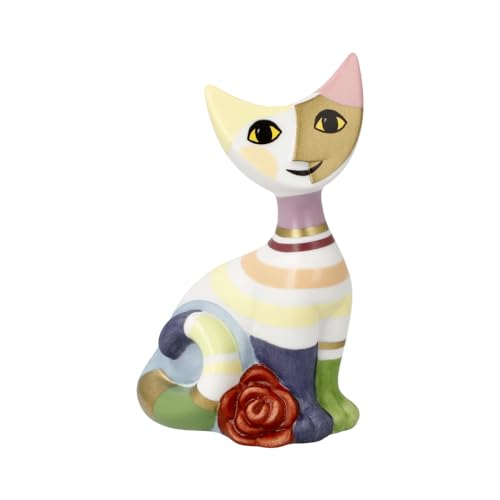 Goebel Figurine Minikatze Carla Rosina Wachtmeister aus Biskuit-Porzellan, Farbe: Mehrfarbig, Größe: 3x5 x 8 cm, 31-400-92-1 von Goebel