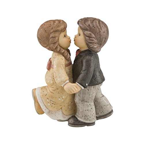 Goebel Hochzeitstanz Figur, Porzellan, bunt, 8 x 6 x 10.5 cm von Goebel