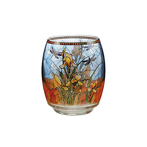 Goebel Iris - Teelicht Artis Orbis Louis Comfort Tiffany Bunt Glas 66903691 von Goebel