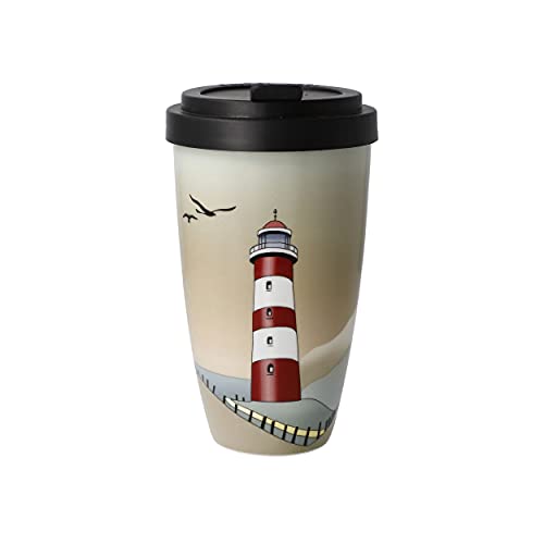 Goebel Kaffee to go Lighthouse Leuchtturm 500ml Porzellan von Goebel