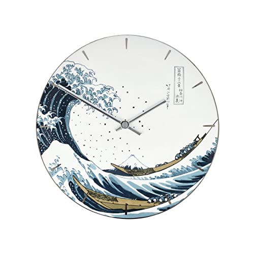 Goebel Katsushika Hokusai Katsushika Hokusai - Die Welle - Wanduhr von Goebel