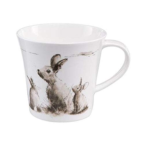 Goebel Kleiner Ausflug Hasen Tasse Peter Schnellhardt Künstlertasse Teetasse Kaffeetasse von Goebel