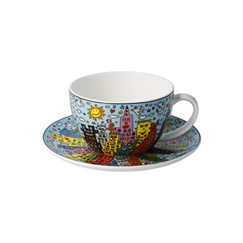 Goebel My New York City Day James Rizzi Teetasse Kaffeetasse Tassse NEUHEIT 2020 von Goebel