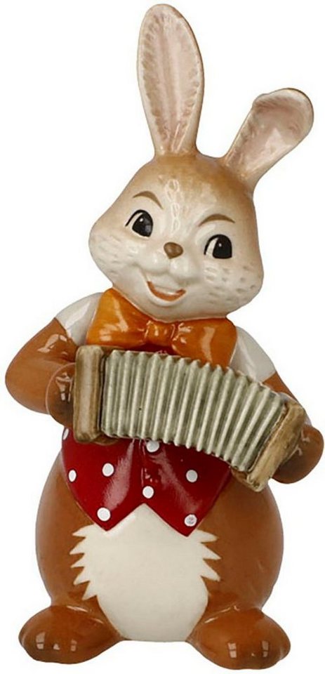 Goebel Osterhase Figur Hase - Frecher Musikant (1 St), Osterfigur, Dekofigur, Ostern, Osterdekoration von Goebel