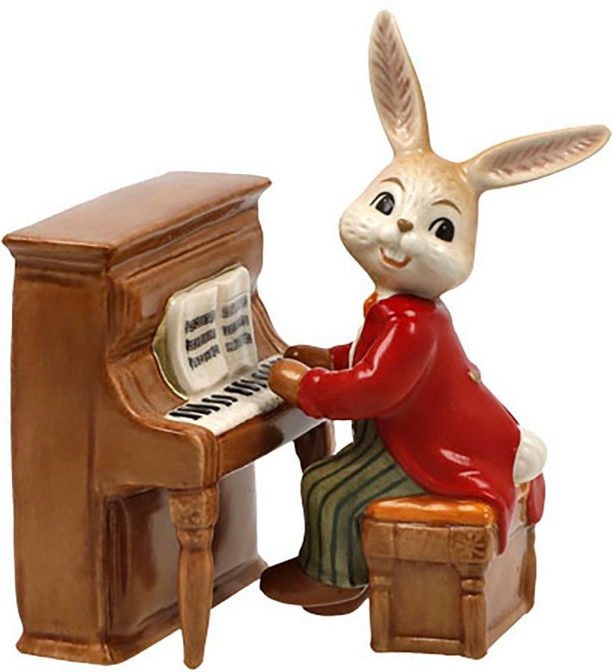 Goebel Osterhase Figur Hase - Kleiner Virtuose (1 St), Osterfigur, Dekofigur, Ostern, Osterdekoration von Goebel