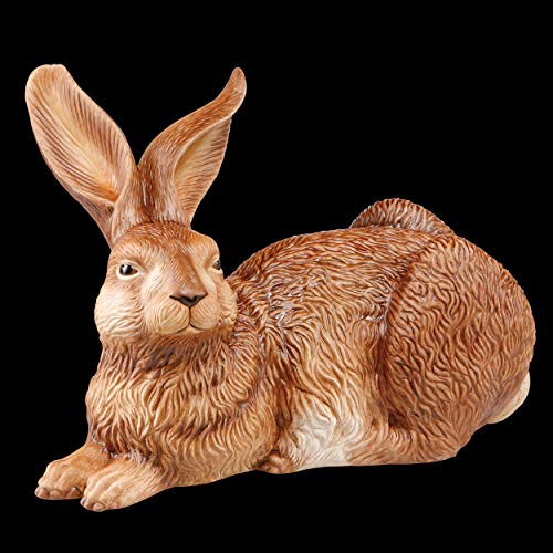 Goebel Ostern Figur Osterhase, Porzellan, weiß, 24x14x16 cm von Goebel