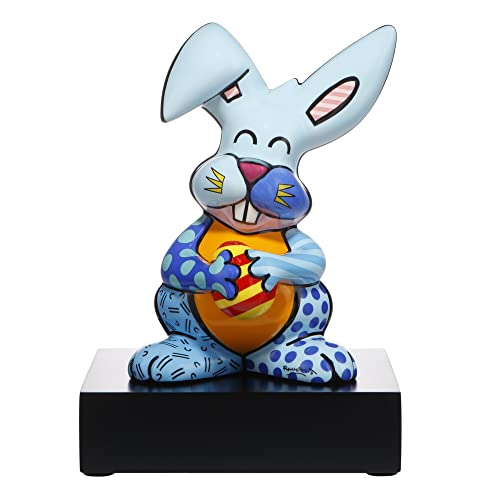 Goebel Pop Art Romero Britto 'RB P Blue Rabbit 32' 2021 ! von Goebel