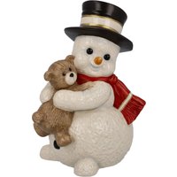 Goebel Schneemann "Weihnachtsdeko" Steingut, Figur - Mein Knuddelfreund Goebel Schneemann "Weihnachtsdeko" Steingut, Figur - Mein Knuddelfreund von Goebel