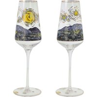 Goebel Sektglas "Sektglas Vincent Van Gogh -Sternennacht" von Goebel
