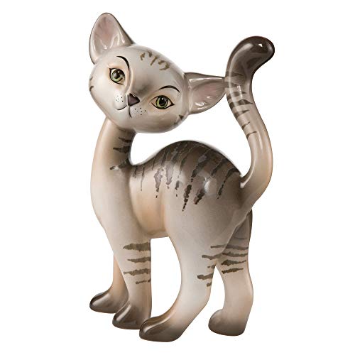 Goebel - Tabby Kitty Charming - Dekofigur - Katze - Porzellan - Höhe 20 cm von Goebel