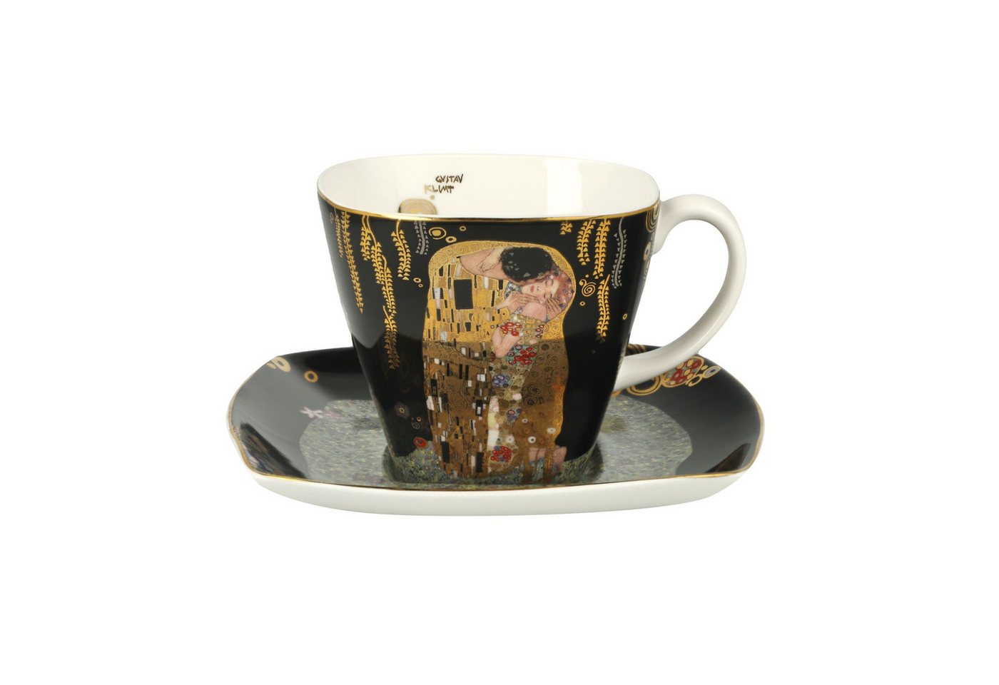 Goebel Tasse Der Kuss 14x10x14 cm, Porzellan, Spülmaschinengeeignet, Mikrowellengeeignet von Goebel