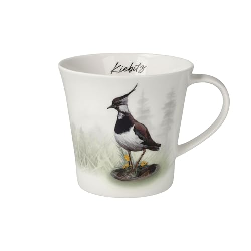 Goebel Kaffee- Teetasse Atelier Vogel des Jahres 2024 Kiebitz aus Biskuit-Porzellan,Größe: 13x10,50x9,50 cm, 38-473-41-1 von Goebel
