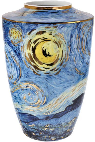 Goebel Tischvase Vincent van Gogh - "Sternennacht" (1 St), Vase aus Porzellan, Höhe ca. 34 cm von Goebel
