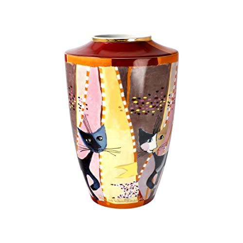 Goebel Rosina Wachtmeister Vase Sottosopra aus Fine Bone China, Maße: 16cm x 16cm x 24cm, 66-861-10-1 Goebel Rosina Wachtmeister Vase Sottosopra aus Fine Bone China, Maße: 16cm x 16cm x 24cm, 66-861-10-1 von Goebel