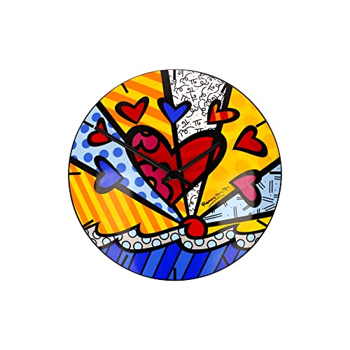 Goebel Wanduhr Romero Britto A New Day - Pop Art von Goebel