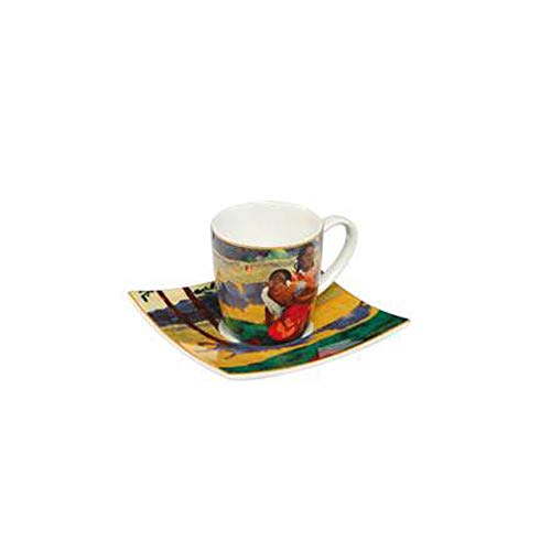 Goebel Wann heiratest Du? - Espressotasse Artis Orbis Paul Gauguin Bunt Fine Bone China 67130031 von Goebel