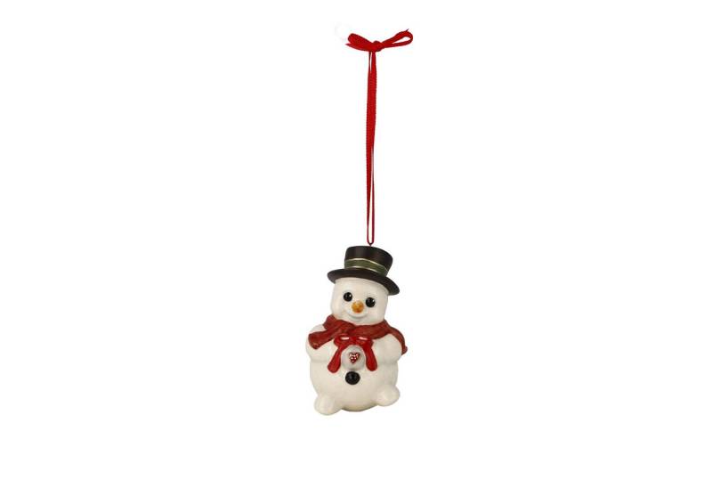 Goebel Weihnachtsfigur Goebel Schneemann, Hänger, Gustl mit Weihnachtskugel - 5cm - 2025 Goebel Weihnachtsfigur Goebel Schneemann, Hänger, Gustl mit Weihnachtskugel - 5cm - 2025 von Goebel