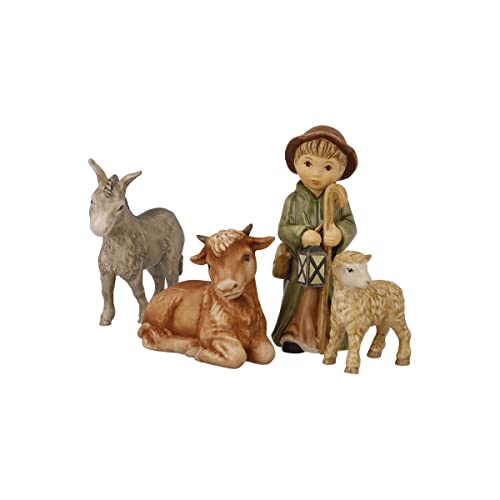 Goebel Weihnachtskrippe Krippentiere und Hirte - Set - Set von Goebel