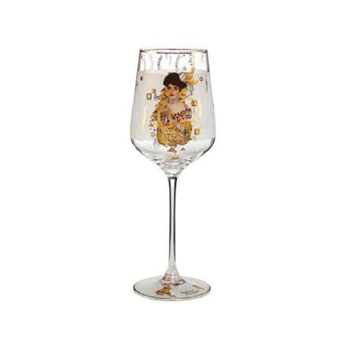 Goebel Weinglas zum Sammeln Adele Bloch-Bauer von Gustav Klimt, 0,45L, 25,8,5 cm, 66-926-54-1, Gold von Goebel