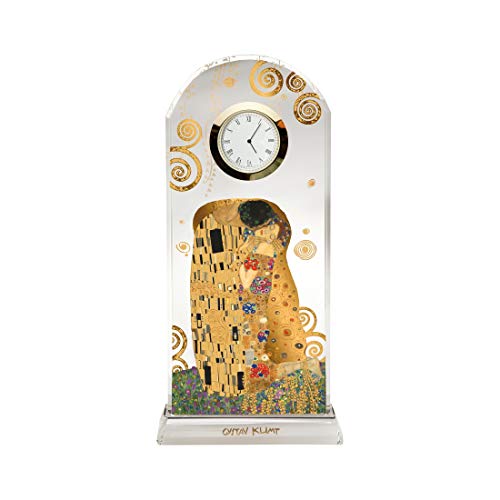 Gustav Klimt Uhr Der Kuss Tischuhr 23 cm Neuheit 2020 von Goebel