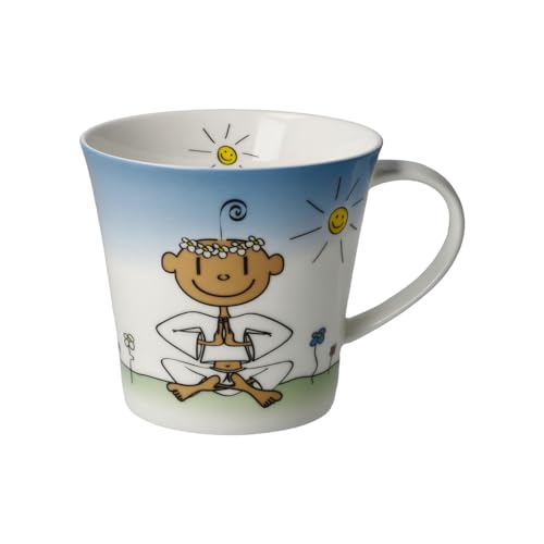 Kaffee- / Teetasse Ich begrüße den Tag Der kleine Yogi Kaffee- / Teetasse Ich begrüße den Tag Der kleine Yogi von Goebel