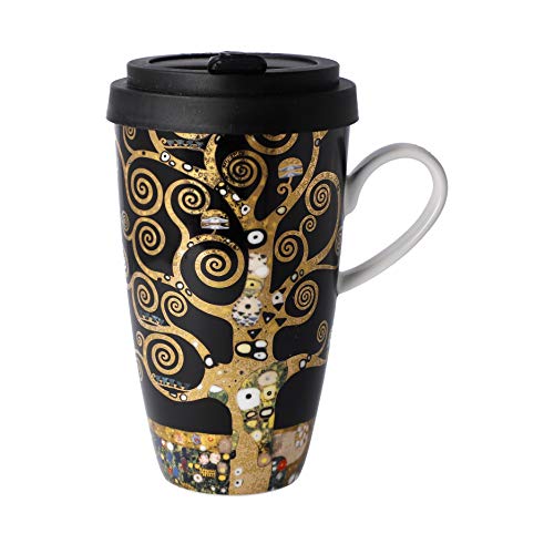 Kaffee to go DER LEBENSBAUM Gustav Klimt 500ml Goebel Porzellan von Goebel