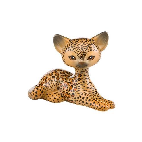 Kitty de Luxe Animal Kitties Figur Katze Leopard Relaxing Kitty Goebel Porzellan von Goebel