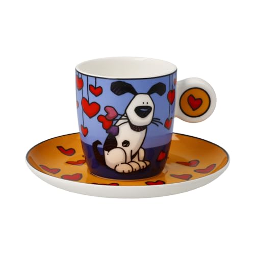 Love Dog - Espressotasse Ed Heck - Pop Art von Goebel