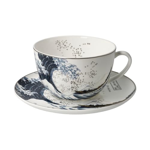 Milchkaffeetasse Katsushika Hokusai - Die Welle - Artis Orbis von Goebel