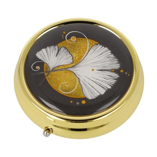 Pillendose Ginkgo Schwarz Lotus Yin Yang Pillendose Ginkgo Schwarz Lotus Yin Yang von Goebel