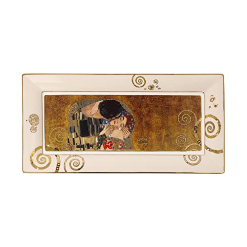 Schale/Ablage Gustav Klimt Der Kuss - Artis Orbis, Bunt von Goebel