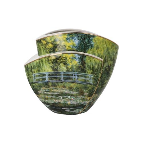 Vase 29 cm Japanische Brücke Claude Monet - Artis Orbis von Goebel